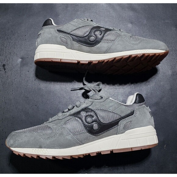 New RETRO Saucony Shadow 5000 Gray Black Men’s size 10 Sneakers SHOES S70665-71 - Picture 3 of 13